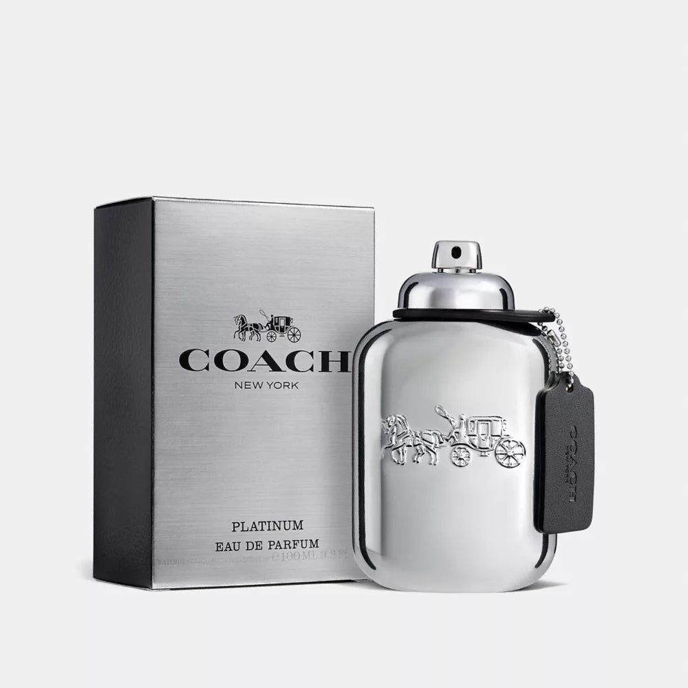Coach Platinum Eau de Parfum 3.3 Oz For Men