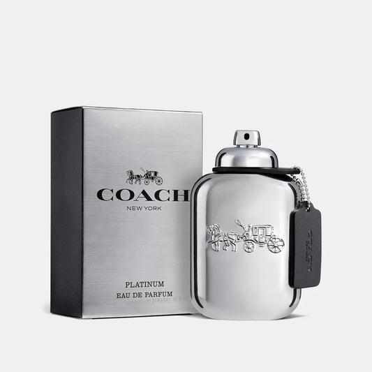 Coach Platinum Eau de Parfum 3.3 Oz For Men