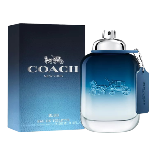 Coach Blue Eau de Toilette 3.3 Oz For Men