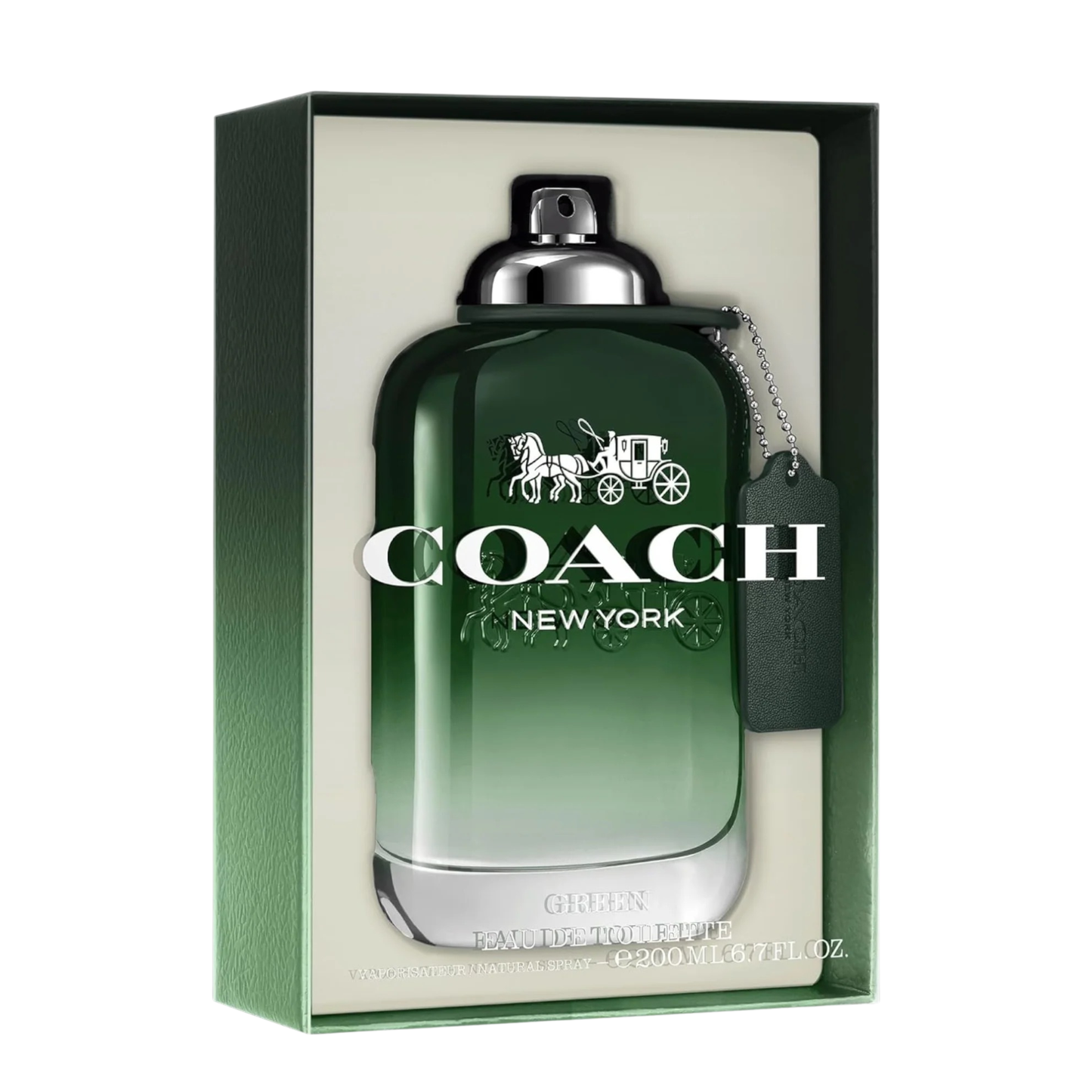 Coach Green Eau de Toilette 3.3 Oz For Men