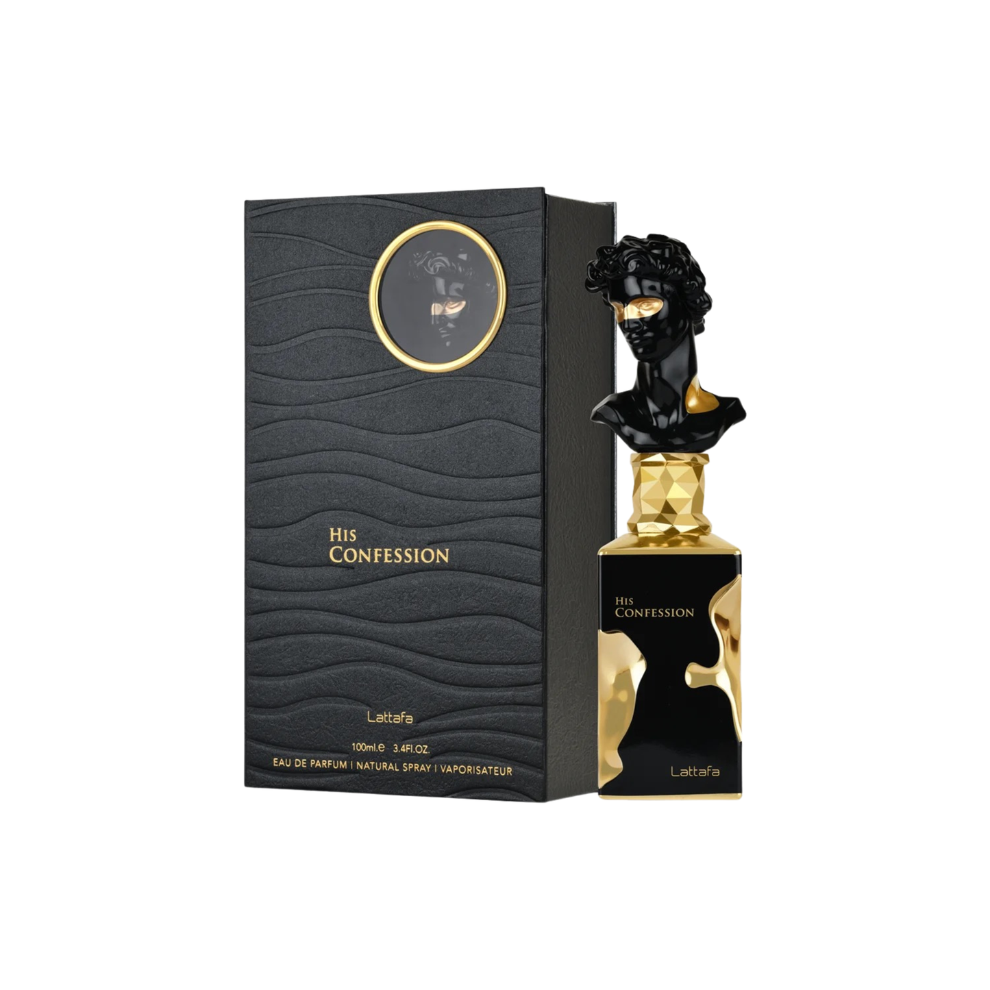 Lattafa His Confession Eau de Parfum 3.4 oz For Men