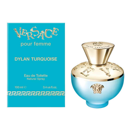 Versace Dylan Turquoise Eau de Toilette 3.4 Oz For Women