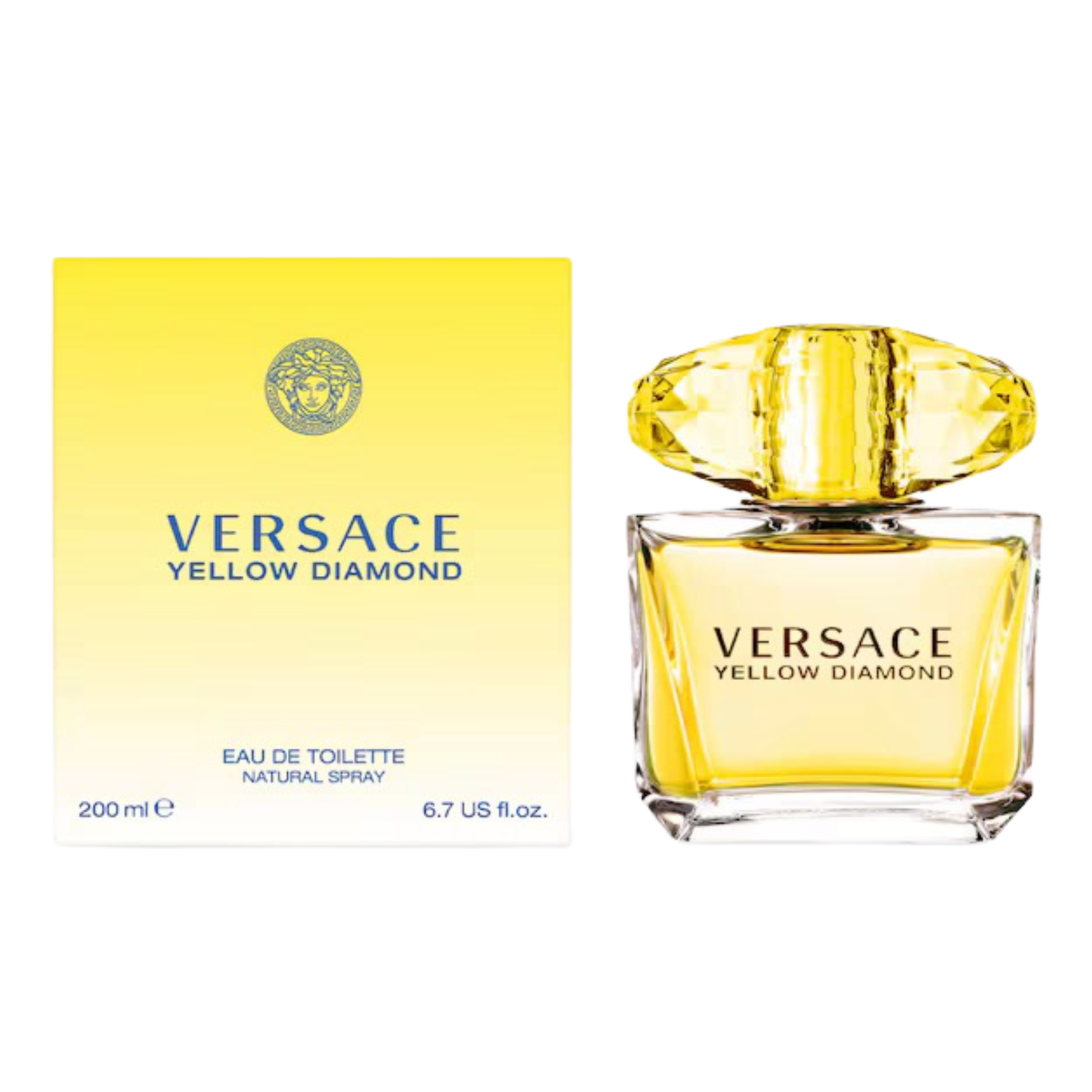 Versace Yellow Diamond Eau de Toilette 3.0 Oz For Women