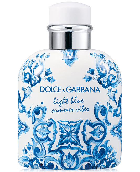Dolce & Gabbana Light Blue Summer Vibes Eau de Toilette 4.2 Oz For Men