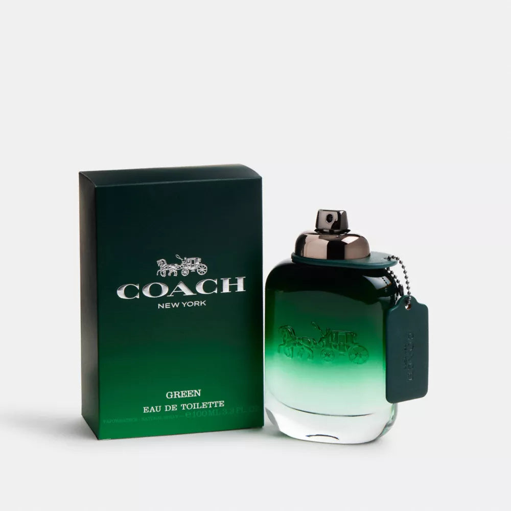 Coach Green Eau de Toilette 3.3 Oz For Men