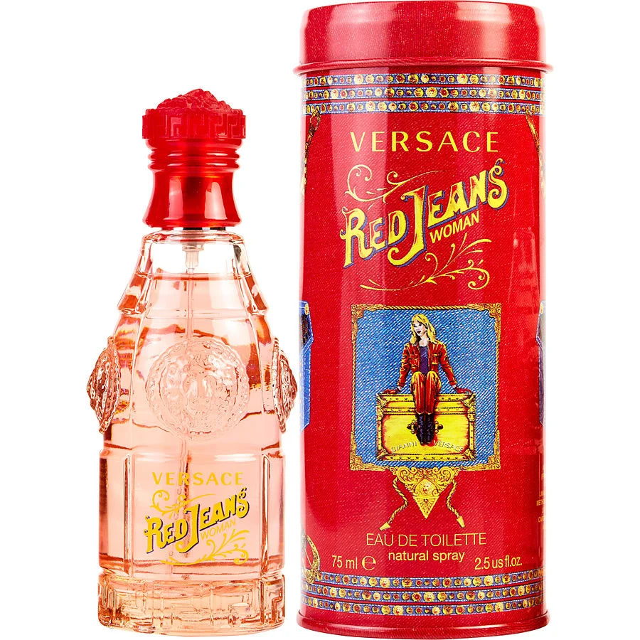 Versace Red Jeans Eau de Toilette 2.5 Oz For women