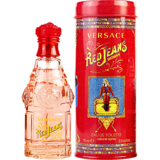 Versace Red Jeans Eau de Toilette 2.5 Oz For women