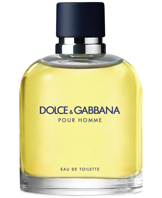 Dolce & Gabbana Pour Homme Eau de Toilette 4.2 Oz For Men