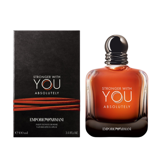 Giorgio Armani Stronger Whit You Absolutely Eau de Parfum 3.4 Oz For Men
