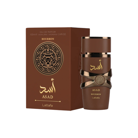 Lattafa Asad Bourbon Eau de Parfum 3.4 oz for Men