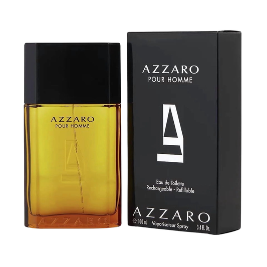 Azzaro Pour Homme Eau de Toilette 3.4 Oz For Men