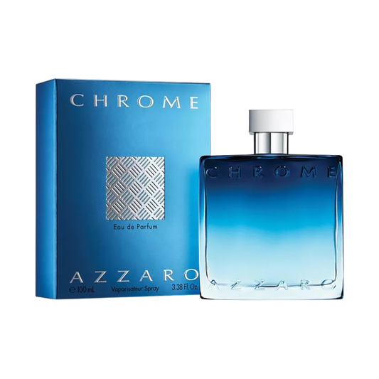 Azzaro Chrome Eau de Parfum 3.4 Oz For Men