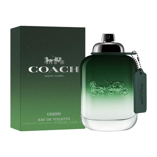 Coach Green Eau de Toilette 3.3 Oz For Men