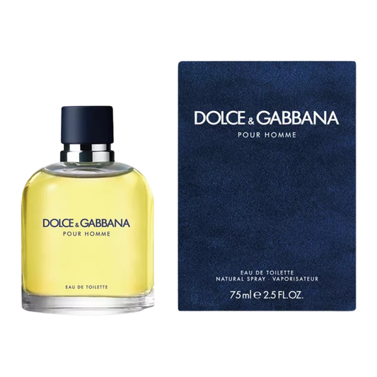 Dolce & Gabbana Pour Homme Eau de Toilette 4.2 Oz For Men