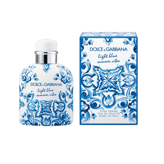 Dolce & Gabbana Light Blue Summer Vibes Eau de Toilette 4.2 Oz For Men