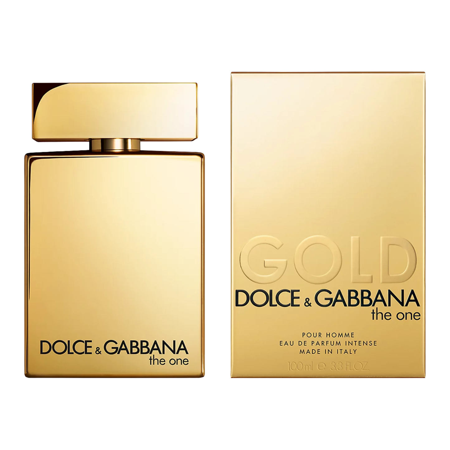 Dolce & Gabbana The One Gold Eau de Parfum 3.4 Oz For Men