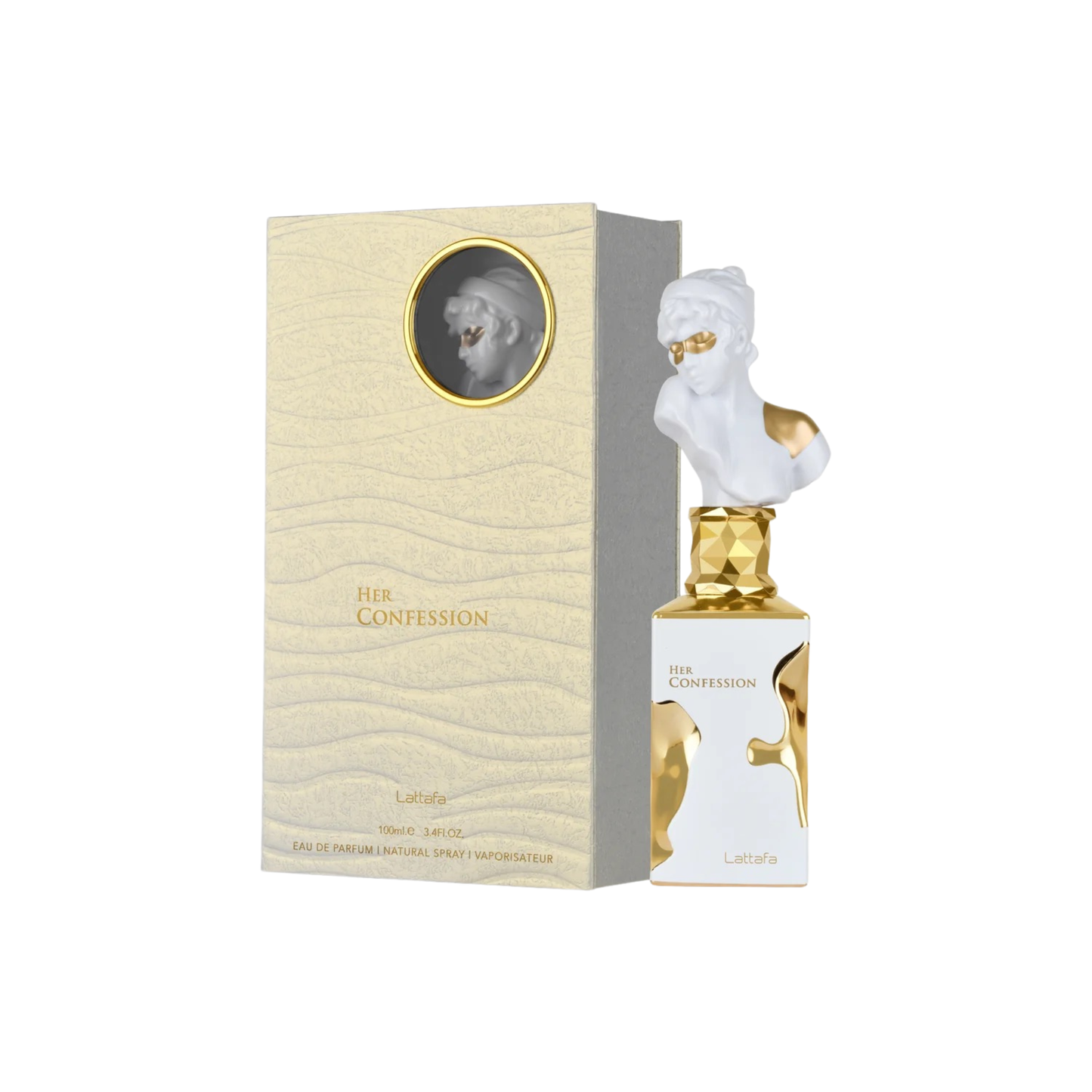 Lattafa Her Confession Eau de Parfum 3.4 oz For Women