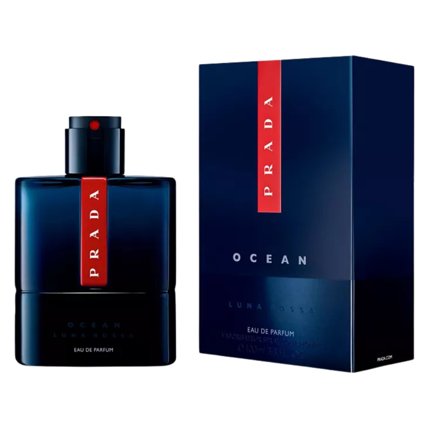 Prada Luna Rossa Ocean Eau De Parfum 3.4 oz For Men