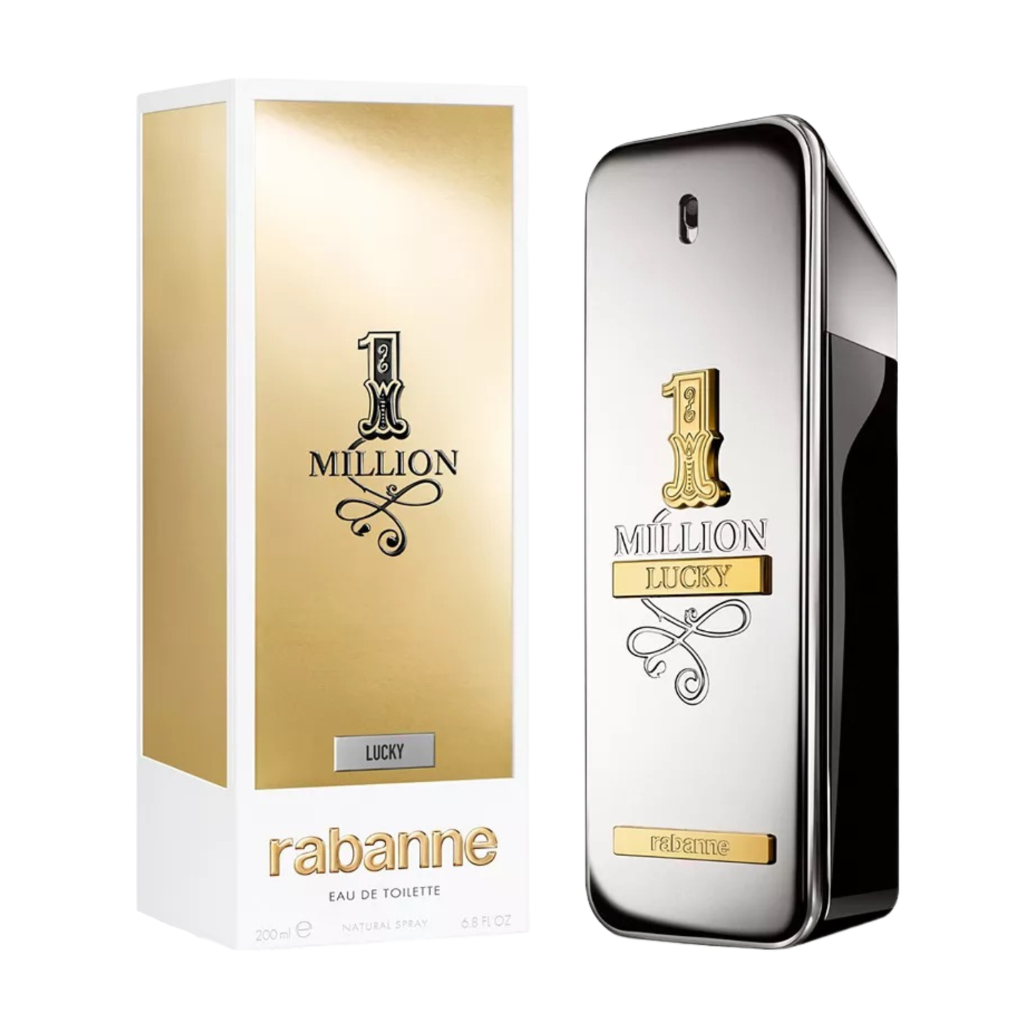 Paco Rabanne 1 Million Lucky Eau de Toilette 3.4 oz For Men