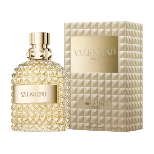 Valentino Uomo The Gold Eau de Toilette 3.4 oz for Men