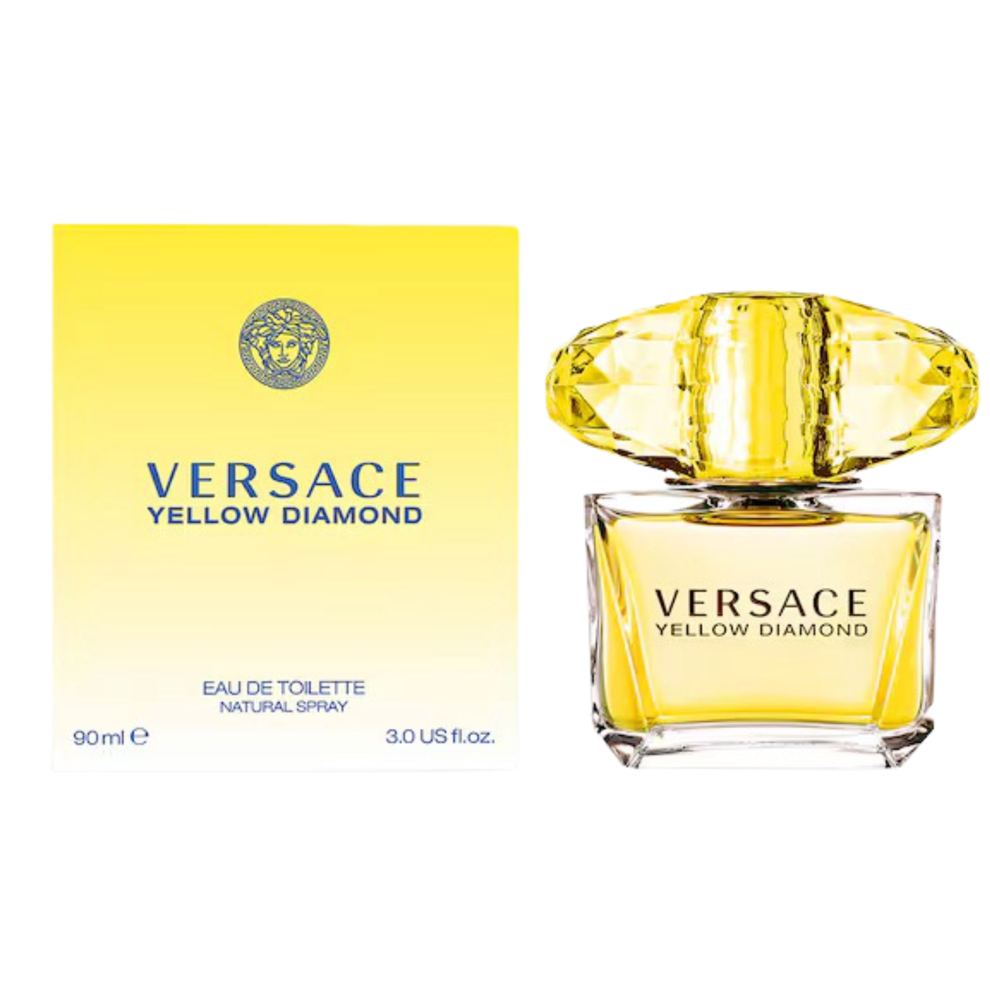 Versace Yellow Diamond Eau de Toilette 3.0 Oz For Women