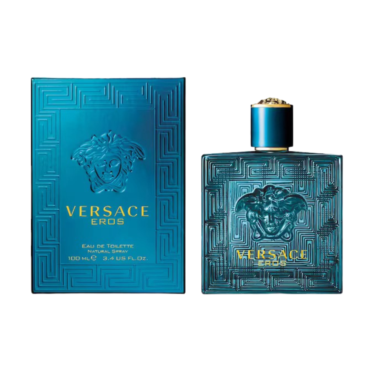 Versace Eros Eau de Toilette 3.4 oz For Men 