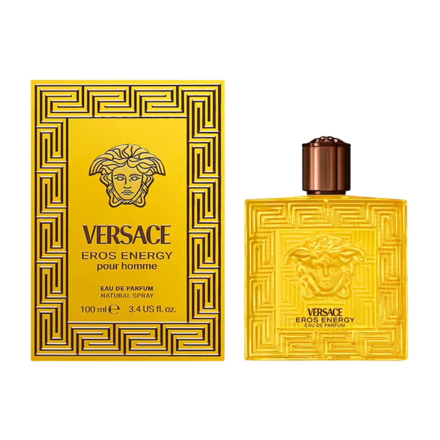 Versace Eros Energy Eau de Parfum 3.4 Oz For Men