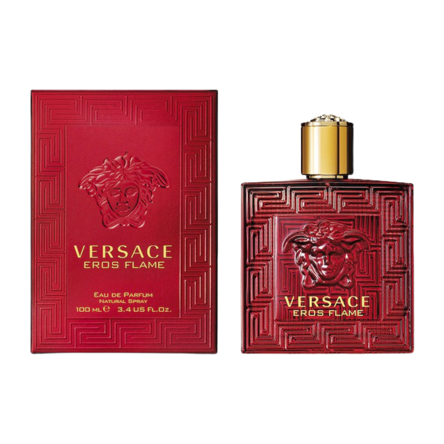 Versace Eros Flame Eau de Parfum 3.4 Oz For Men