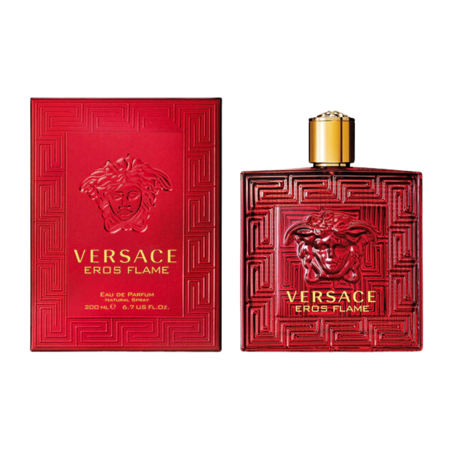 Versace Eros Flame Eau de Parfum 3.4 Oz For Men