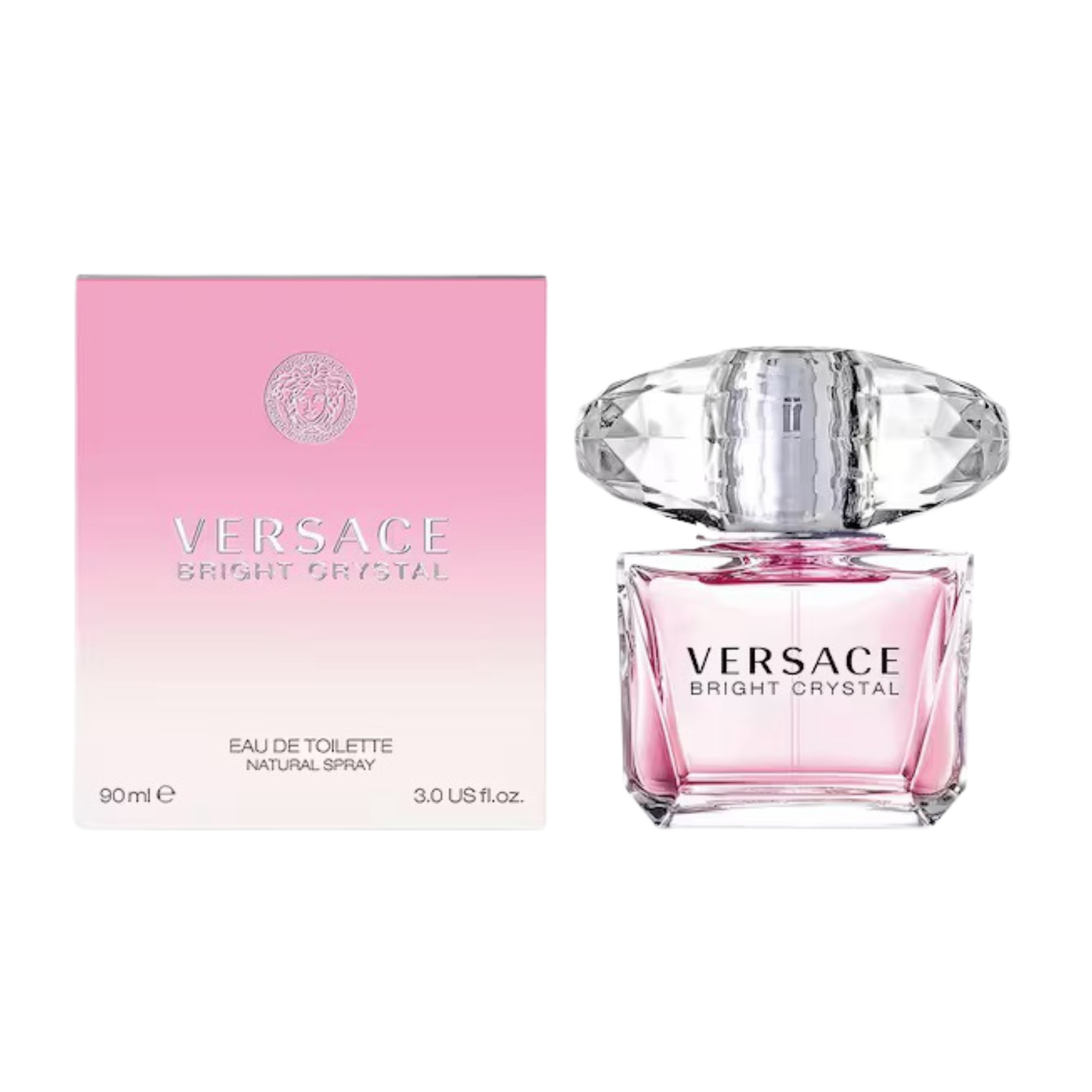 Versace Bright Crystal Eau De Toilette 3.0 0z  For Women