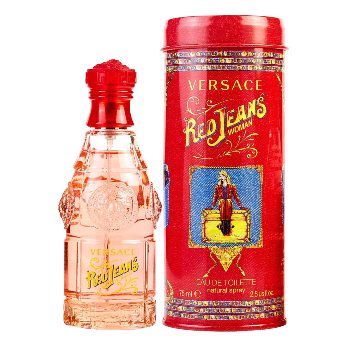 Versace Red Jeans Eau de Toilette 2.5 Oz For women