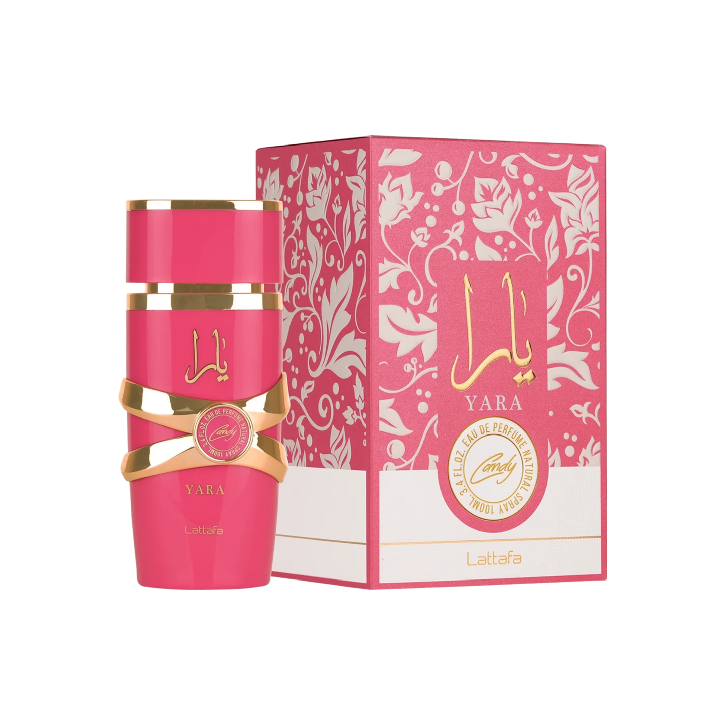 Lattafa Yara Candi Eau de Parfum 3.4 oz for Women