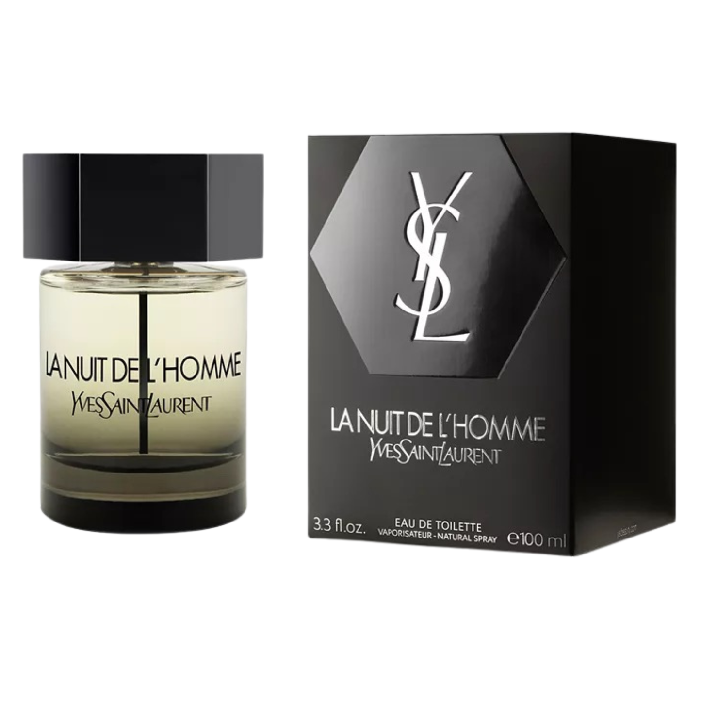 Yves Saint Laurent La Nuit De L'Homme Eau de Toilette 3.4 Oz For Men